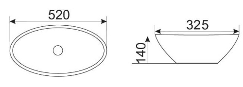 Умывальник CeramaLux 9021