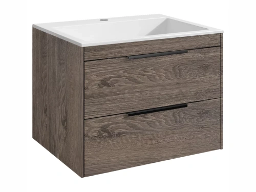 Тумба подвесная Vincea Chiara 2D 600 R.Oak VMC-2C2600RO