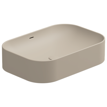 Раковина накладная 60x42 см GSG Ceramic Design Easy EALAVTP60034, Sabbia Matt