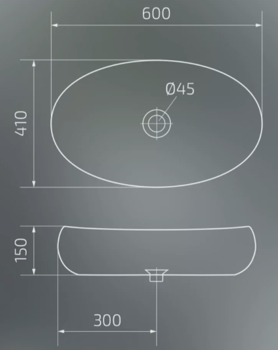 Умывальник Gid Nc262 Умывальник Gid Nc262