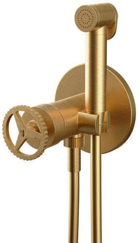 Гигиенический душ Remer Chrono CH65WBG, золото брашированное Гигиенический душ Remer Chrono CH65WBG, золото брашированное