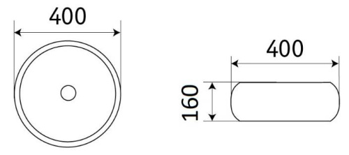 Умывальник CeramaLux 78217