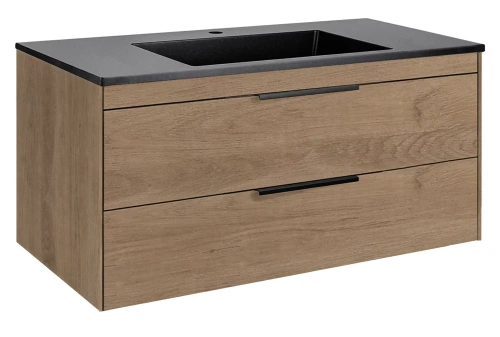 Тумба подвесная Vincea Chiara 2D 1000 N.Oak VMC-2C2100NO