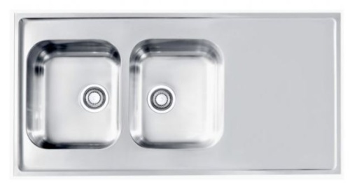 Мойка для кухни Alveus CLASSIC PRO 100 SAT-90 1200x600 1130474