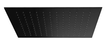 Верхний душ потолочный 50 см Remer 357SFS50NO, черный матовый