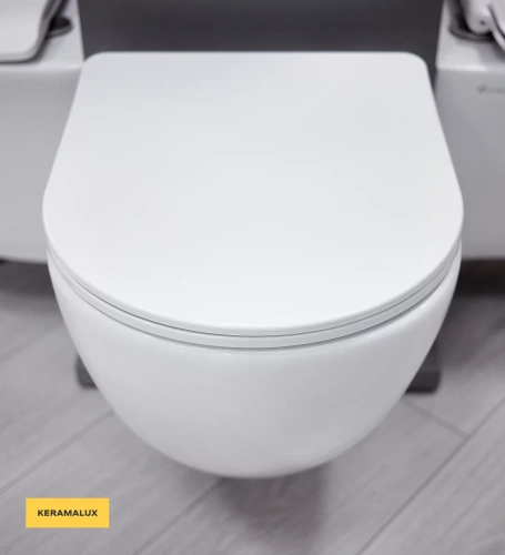 Унитаз подвесной Ceramalux 5177 TORNADO