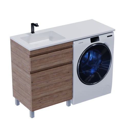 Тумба напольная Vela Каскад 66Н под Kamilla 130 (дуб давос трюфель) TU206614