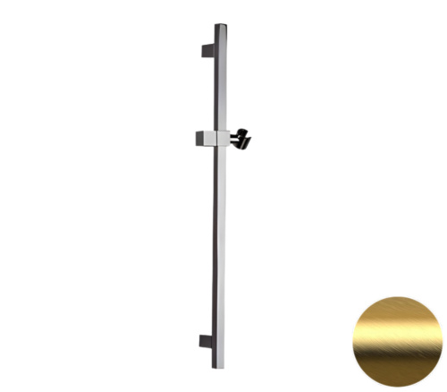 Душевая стойка 70 см Remer 317SBG, золото брашированное