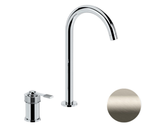 Смеситель для раковины Remer Atelier AL57LXV, сталь