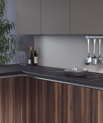 Столешница из постформинга 1000*485 (черный) толщина 38мм