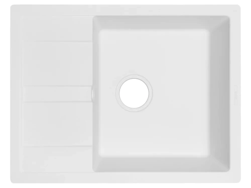 Мойка кухонная Zorg Apollo 65 белый камень