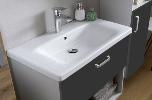 Тумба подвесная Kolpa-san Evelin OUE II 80 Gray antracit 573900