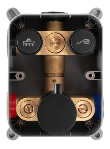 Душевая система Rea Lungo Black matt P8549 Душевая система Rea Lungo Black matt P8549