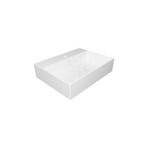 Раковина накладная 60x46 см GSG Ceramic Design Zenith ZELAVBW60000, белый глянцевый