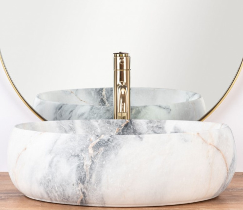 Умывальник Rea Linda Granit matt U8567