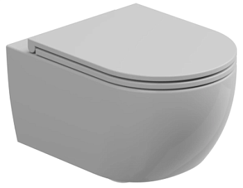 Унитаз подвесной GSG Ceramic Design Like RULKWCSOEC000FI, белый глянцевый