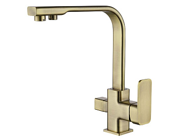 Смеситель для мойки Vivi Felice 1617-1 Bronzo