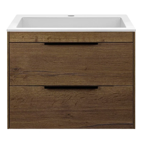 Тумба подвесная Vincea Chiara 2D 600 T.Oak VMC-2C2600TO