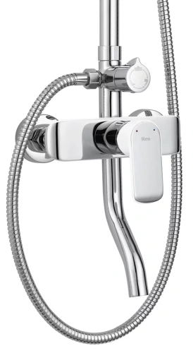 Душевая система Rea Bloom chrom white P9527
