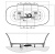 Ванна из искусственного камня Kolpa-San Blanche FS 180x85 Ванна из искусственного камня Kolpa-San Blanche FS 180x85