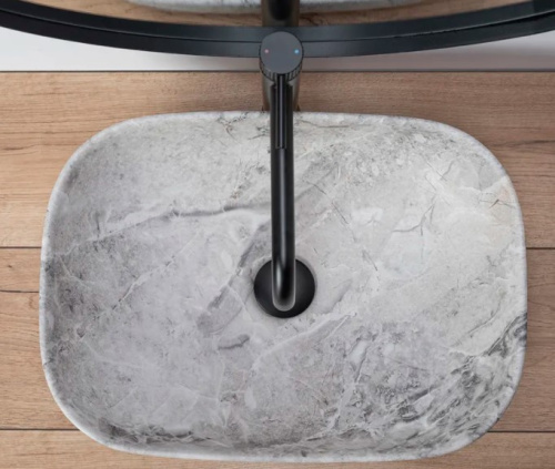 Умывальник Rea Livia Stone matt U3800