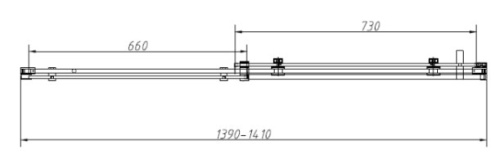 Душевой уголок Vincea Como-N VSR-4CN8014CGB