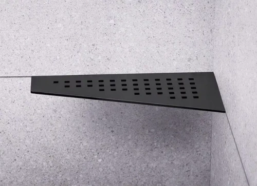 Полка для ванной Rea SF05-B black matt 06014