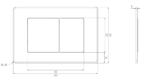 Комплект Oliveeka инсталляция OL-MQ-003 с унитазом OL-G27 и кнопкой OL-E12-CR