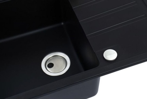 Мойка для кухни Alveus INTERMEZZO 40 Granital G90 DEEP BLACK 680x480x200 1149126