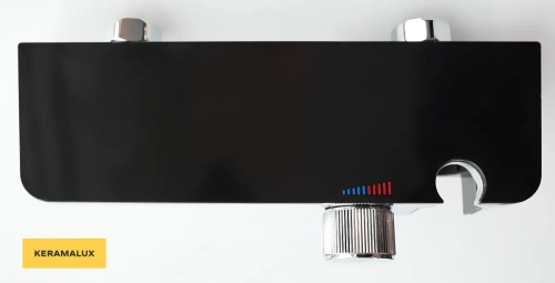 Гигиенический душ CeramaLux LT9505 черный матовый