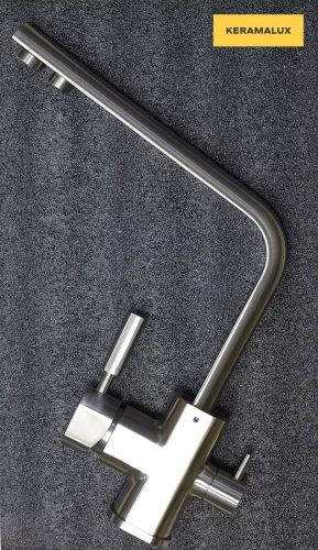 Смеситель для мойки Vivi Felice 1516-2 Nichel