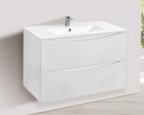 Тумба подвесная Vincea Mia 750 G.White VMC-2MC750GW