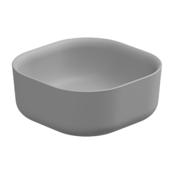 Раковина накладная 42 см GSG Ceramic Design Hit! HILAVQU42033, Perla Matt