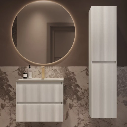 Тумба подвесная Vincea Welle 600 M.White Soft-touch VMC-2WL600MW