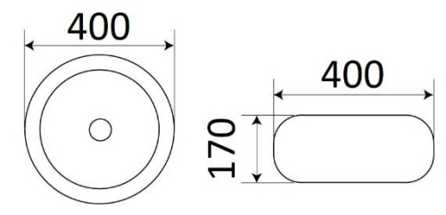 Умывальник CeramaLux C1062