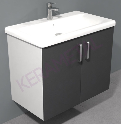 Тумба подвесная Kolpa-san Evelin OUE 80 Gray antracit 573840