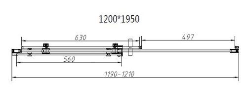 Душевой уголок Vincea Como-N VSR-4CN9012CLB