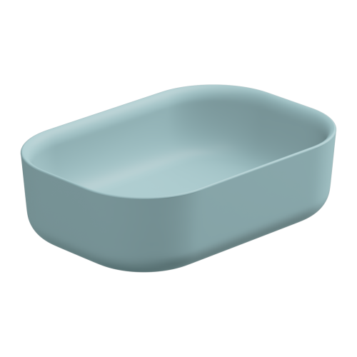 Раковина накладная 60x42 см GSG Ceramic Design Hit! HILAVRE60037, Ice Matt