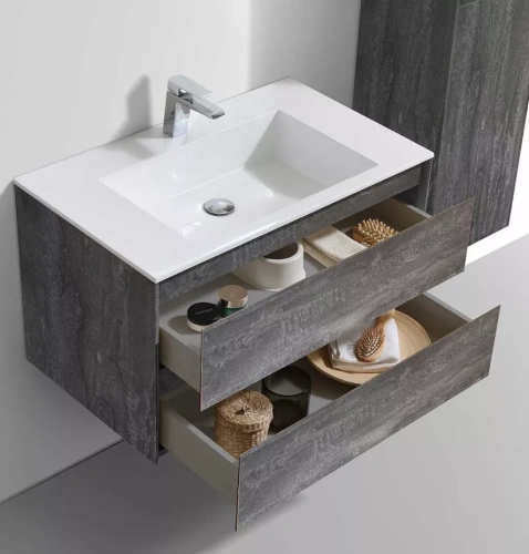 Тумба подвесная Vincea Luka 800 G.Stone VMC-2L800GS