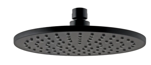 Верхний душ с шарнирным соединением 20 см Remer 359MM20NOX, черный матовый