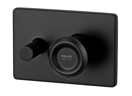 Смеситель для душа Remer Element ET09HRGNO, черный матовый