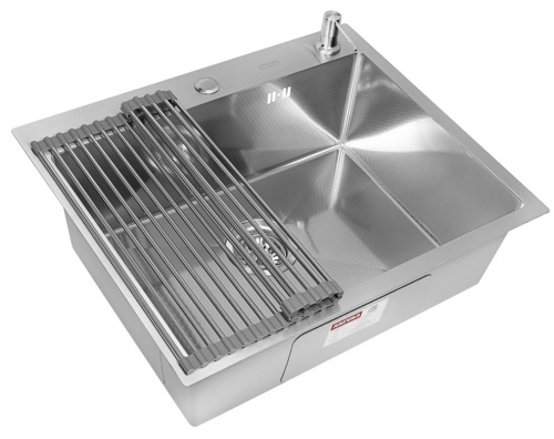 Комплект Arfeka Eco AR мойка 600*500, роллер-мат, дозатор satin decor