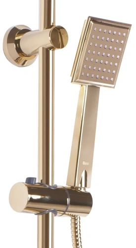Душевая система Rea Bravo gold P4120