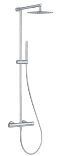 Душевая система Remer X Style INOX SSX37UFM25, нержавеющая сталь