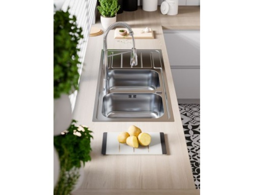 Мойка для кухни Alveus LINE MAXIM 100 SAT 90 1165x505 FS 1092001