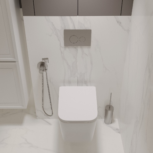 Комплект Oliveeka инсталляция OL-MQ-003 с унитазом OL-5014 и кнопкой OL-R22-BN