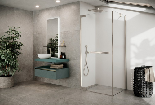 Душевой уголок Novellini (90x90) N180 N180G90-1Z+N180FG90-1Z