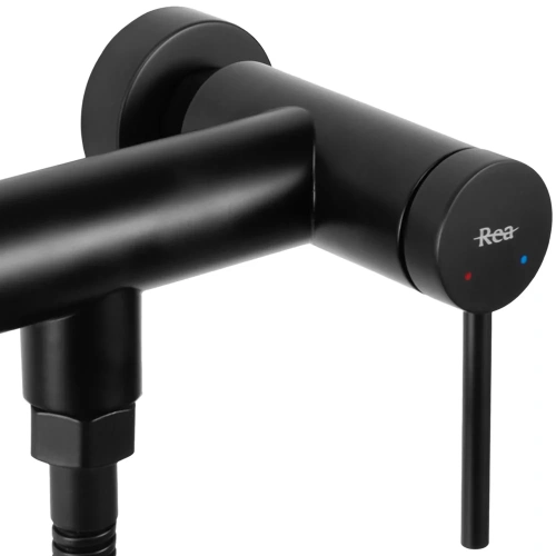 Смеситель для душа Rea Clif Black matt B4241