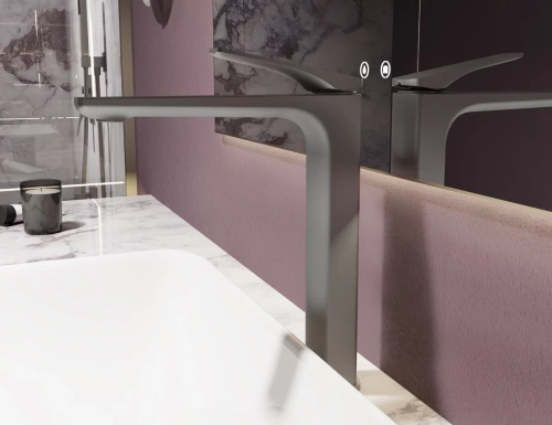 Смеситель для раковины Vincea Puro VBF-5P02GM