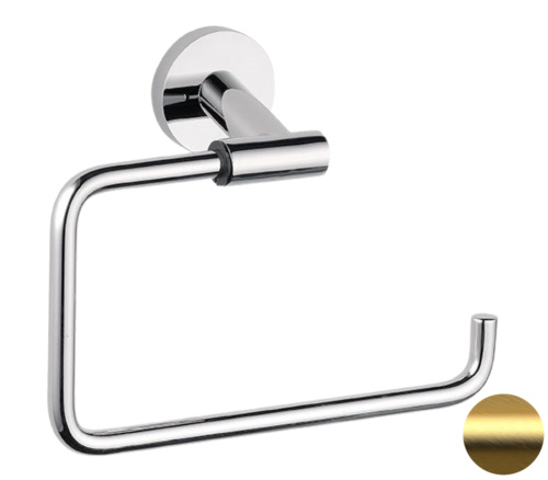 Полотенцедержатель Remer Guest GS44BG, золото брашированное